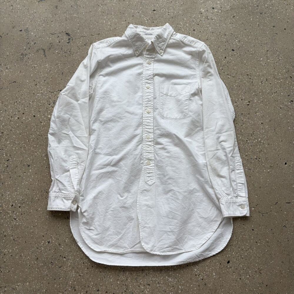Engineered Garments White Cotton Formal Shirt